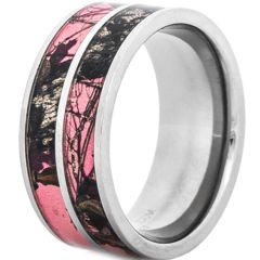 COI BLACK Tungsten Carbide Camo Ring - TG3943(Size US15)