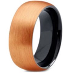 COI Tungsten Carbide Two Tone Ring  -TG4227(Size:US5.5/9)