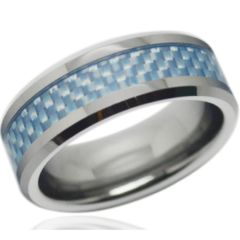 COI Tungsten Carbide Ring With Carbon Fiber-TG4311(Size US11)