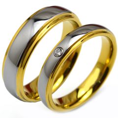 COI Tungsten Carbide Ring-TG4425(without stone, US8)