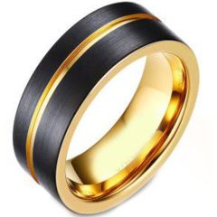 COI Tungsten Carbide Ring - TG4679(Size US13.5)