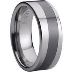 COI Tungsten Carbide Ring-TG729(#US6.5/10/13)