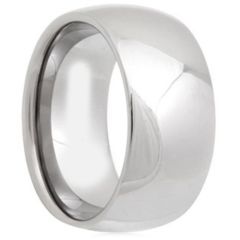 COI Titanium Dome Court Wedding Band Ring - JT3839