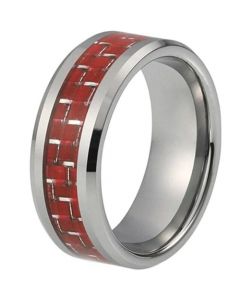 COI Tungsten Carbide Ring With Carbon Fiber - TG1380