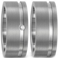 COI Titanium Ring - JT1496A(Size:#US6.5)
