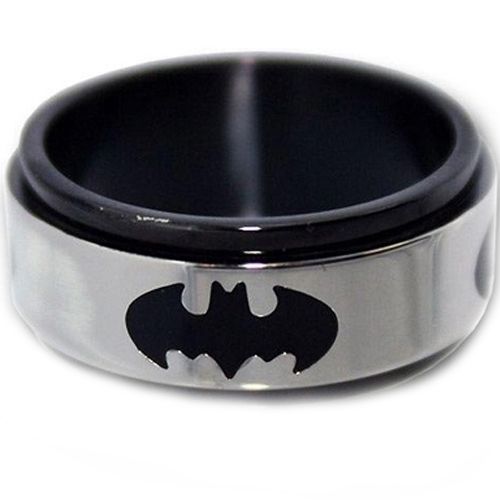 COI Tungsten Carbide Batman Wedding Band Ring - TG2960