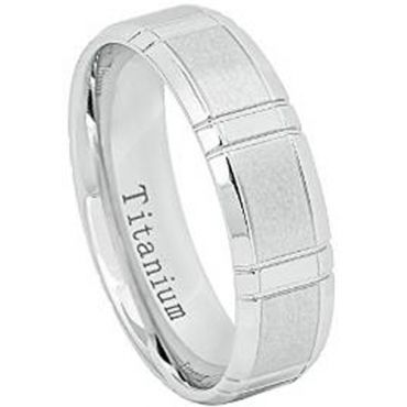 COI Titanium Ring - JT3056(Size:US11)