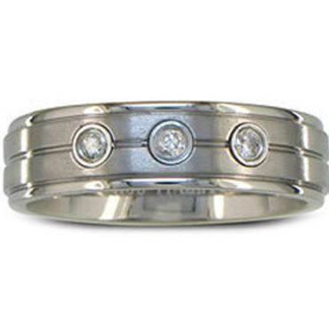 COI Titanium Ring - JT1992(Size:US4/12.5)