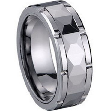 (Limited Offer!)COI Tungsten Carbide Ring-TG1225(US9/11.5)